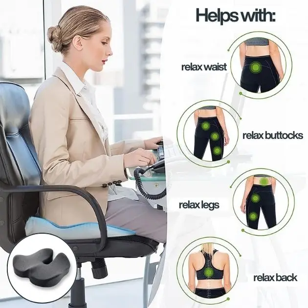 Възглавница на седалката от мемори пяна AirfoamPro™