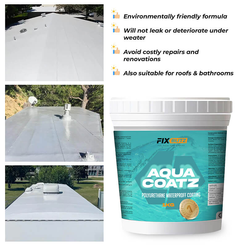 Акрилно полиуретаново водоустойчиво покритие AquaCoatz™ (1 кг)