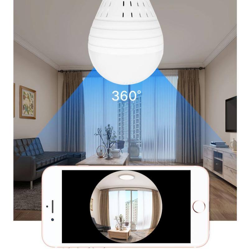 360stupňová IP kamera