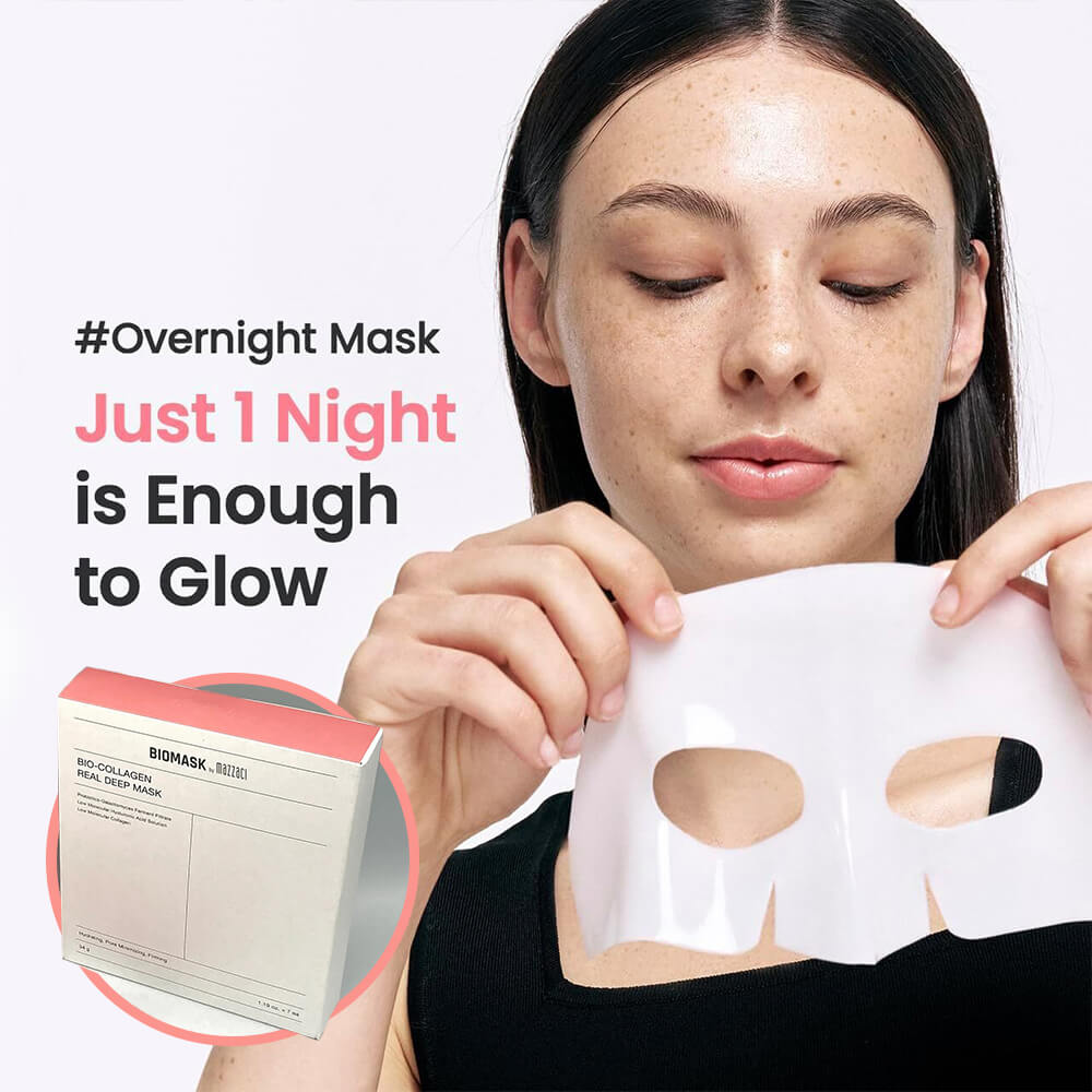 BioMask™ hydratační kolagenová maska (4 ks)