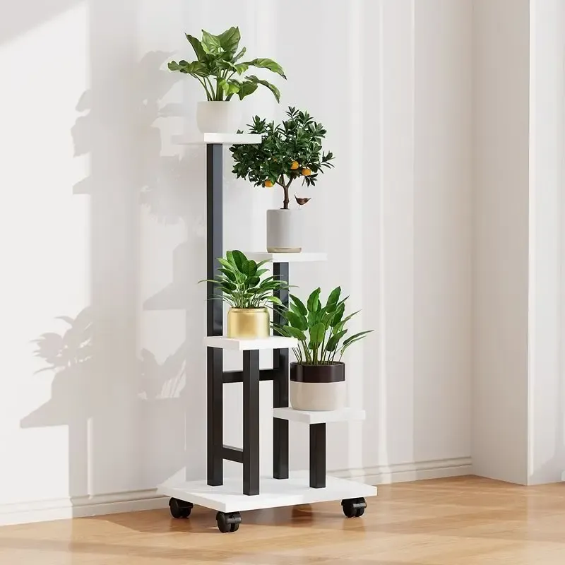 BloomNest™ 4patrový pojízdný stojan na rostliny