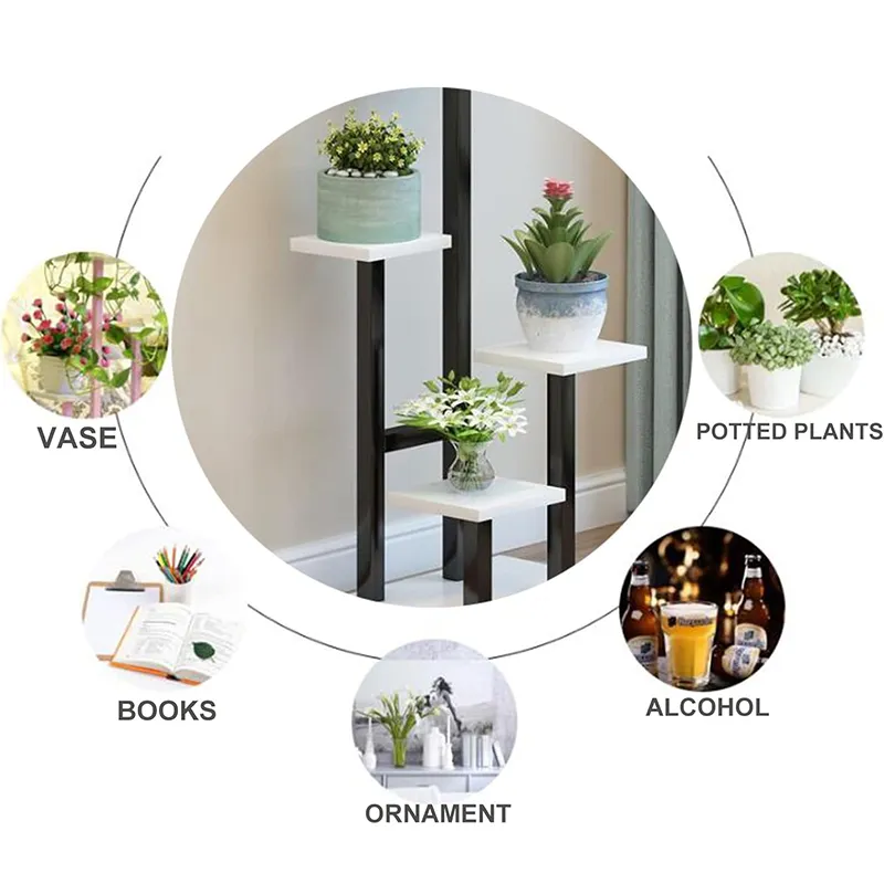 BloomNest™ 4patrový pojízdný stojan na rostliny