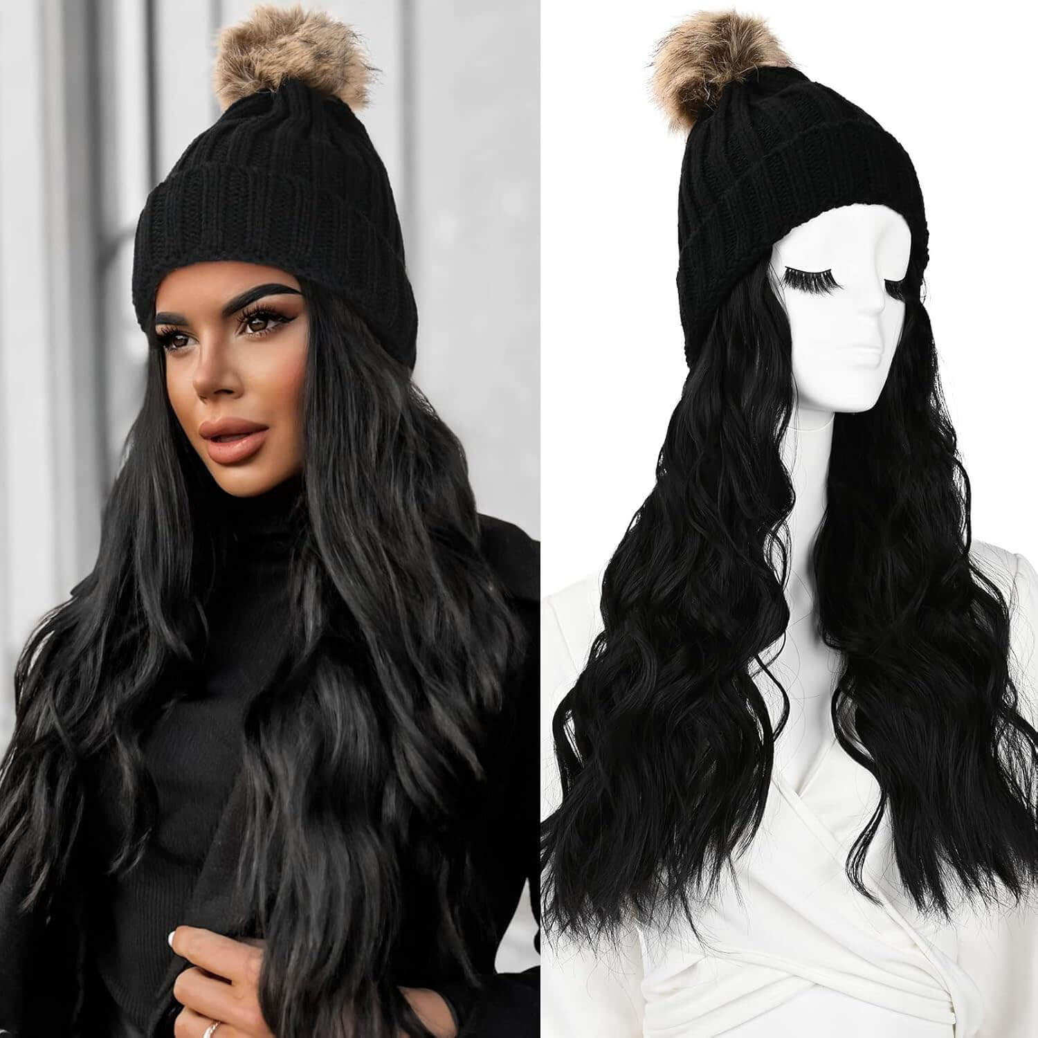 Čepice s parukou FreshLook