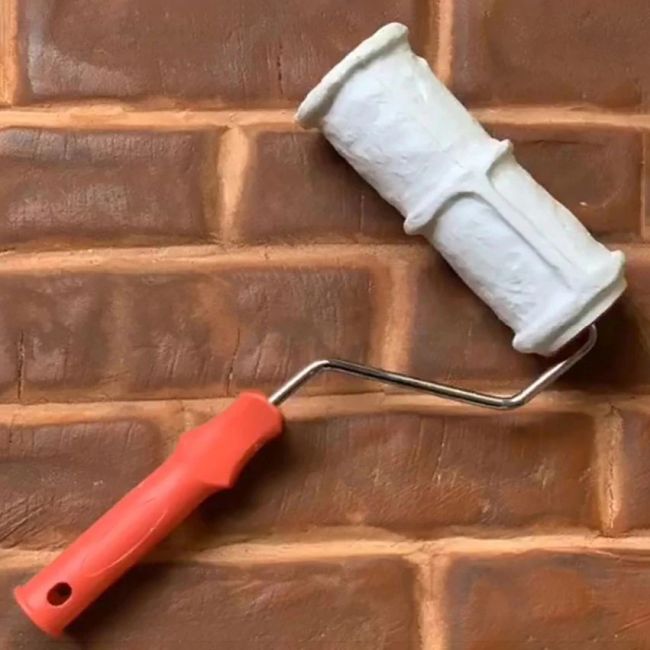 Dekorační váleček BrickRoll se vzorem cihel