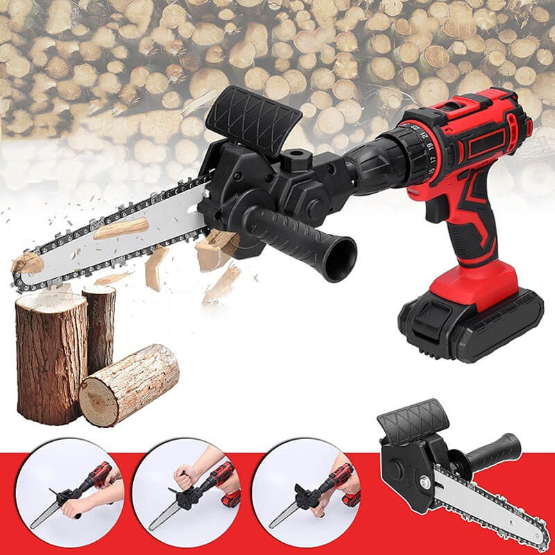 Adaptér elektrické vrtačky na řetězovou pilu DrillChain™