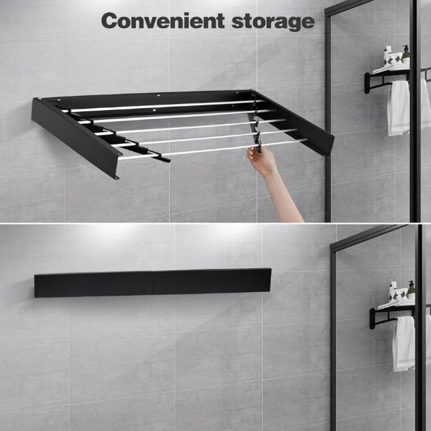 Nástěnný skládací sušák na prádlo DryPRO™