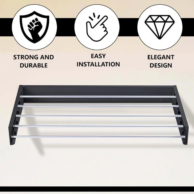 Nástěnný skládací sušák na prádlo DryPRO™