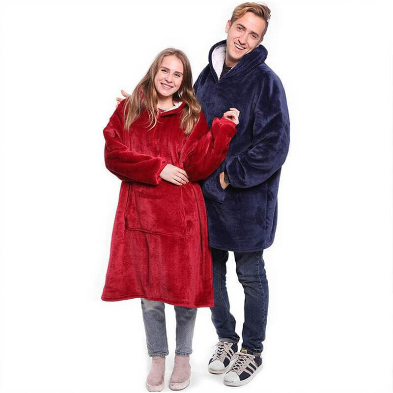 Flísová deka s rukávy SnugHug