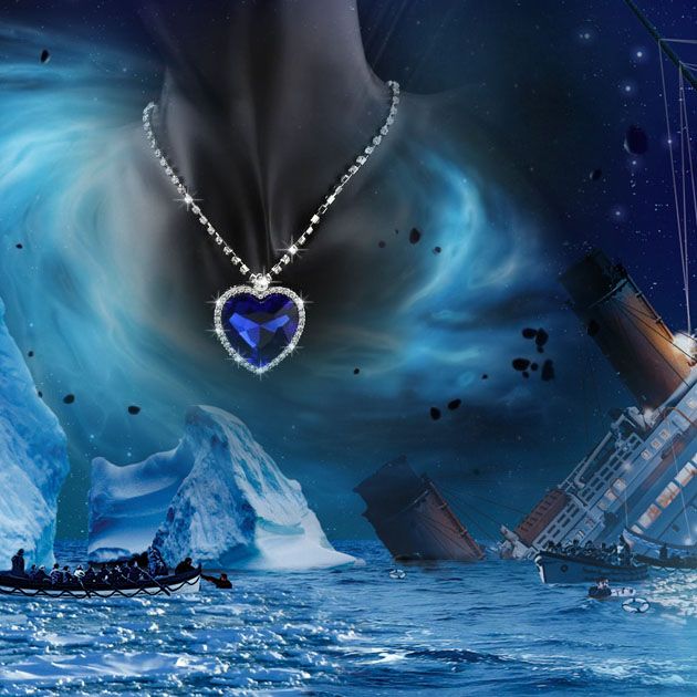 Náhrdelník Titanic