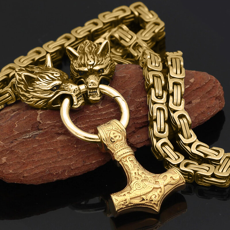 Pánský řetízek Ostmen ve stylu Vikingů