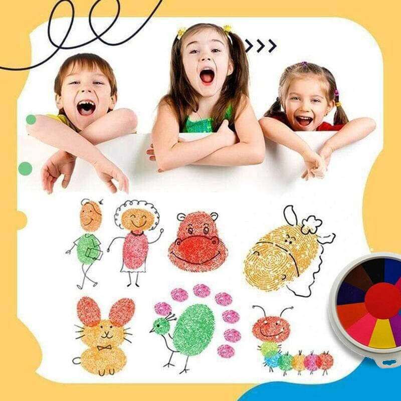 Prstové barvy KidArt