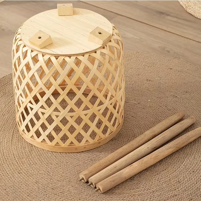 RattanBloom™ 3dílná stojací sada květináčů