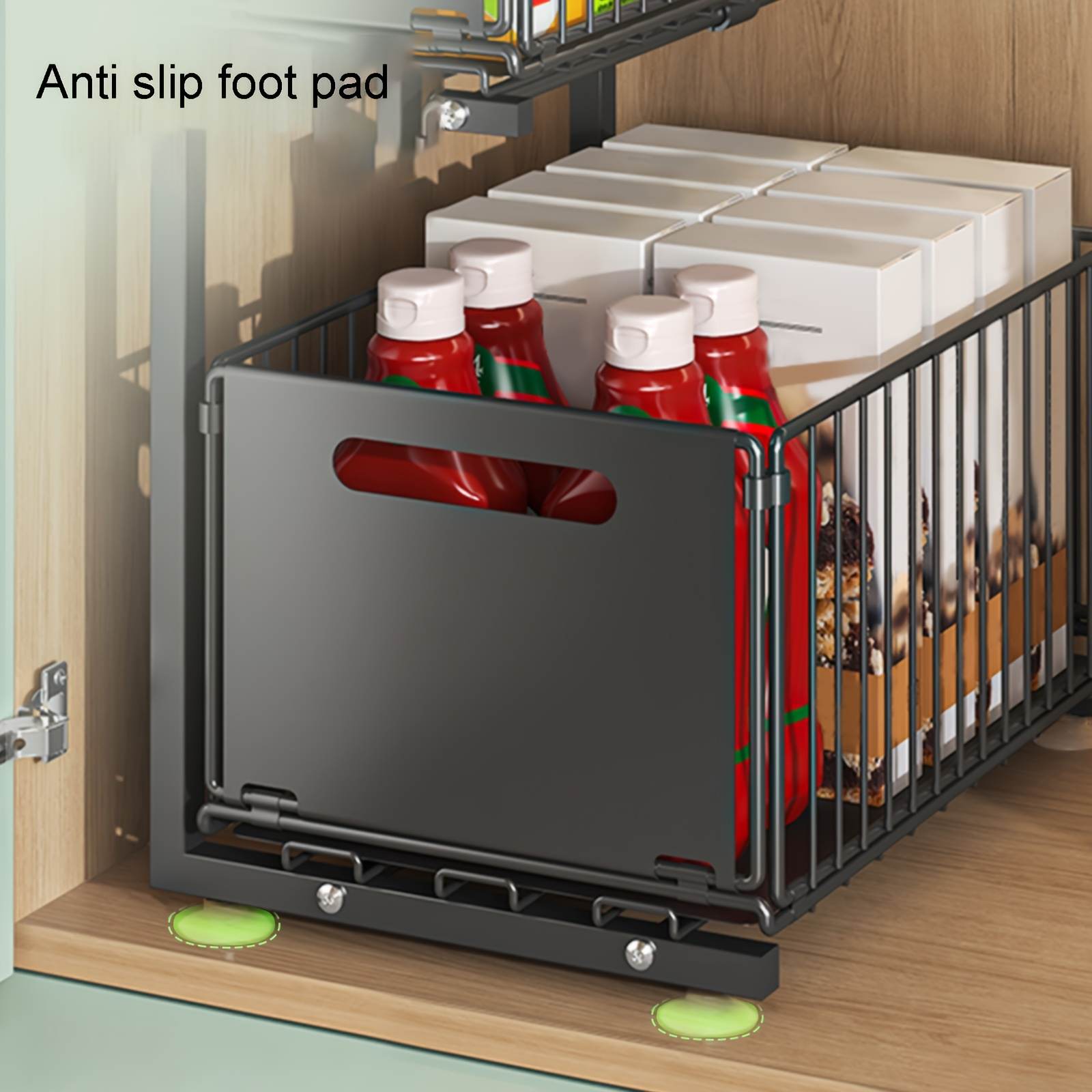 SinkSlide™ Dvouúrovňový posuvný úložný prostor