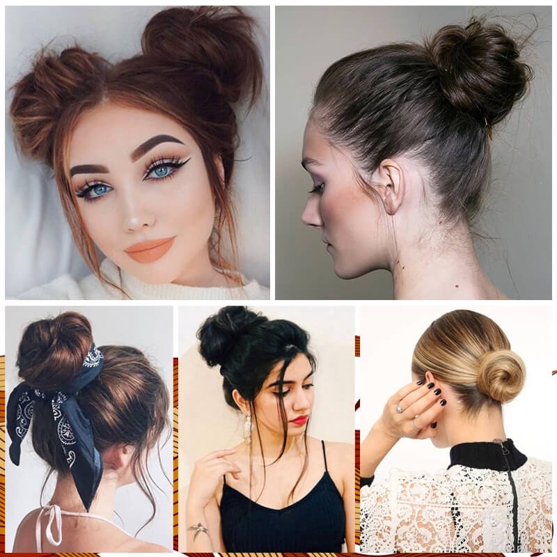 Umělý drdol HairNew