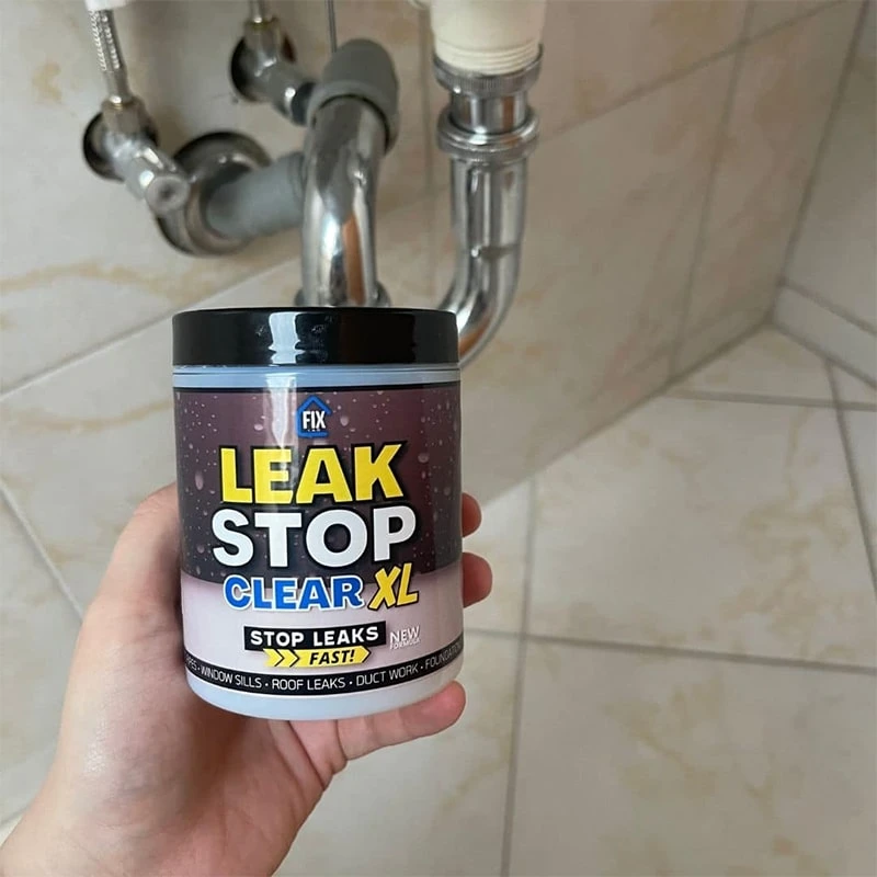 Vodotěsný tmel Leak Stop Clear XL