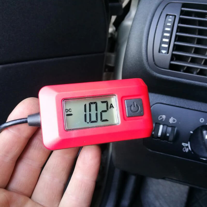 Ampos car electrical current tester