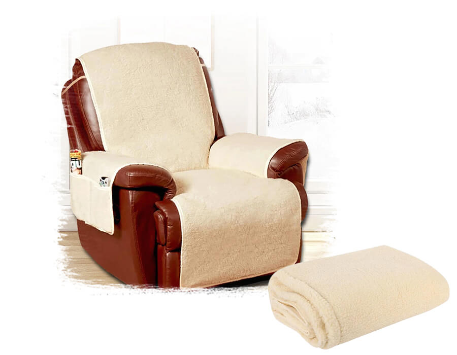 Armchair cover Fleecy