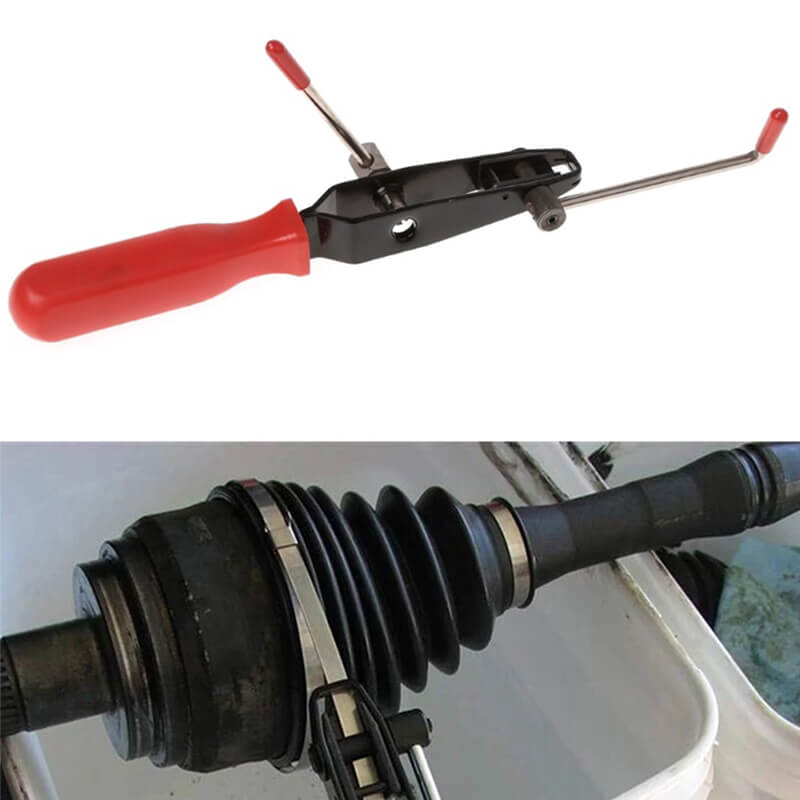 CV boot clamp banding tool