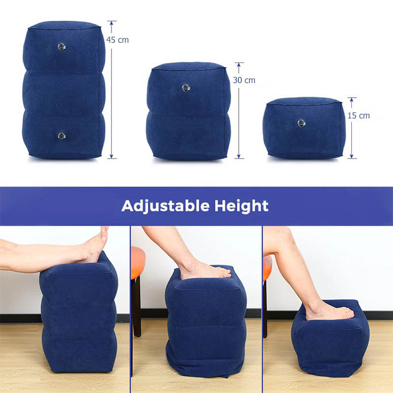 Inflatable footrest FootCloud