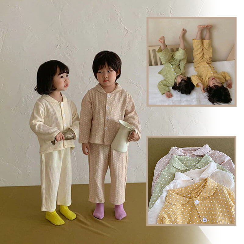 Berry Patch - Everyday Set <br> Kids Cotton Notched Pajama Set main image 0