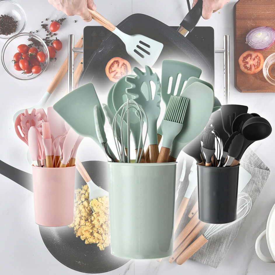 Ensemble d'ustensiles de cuisine Bonito