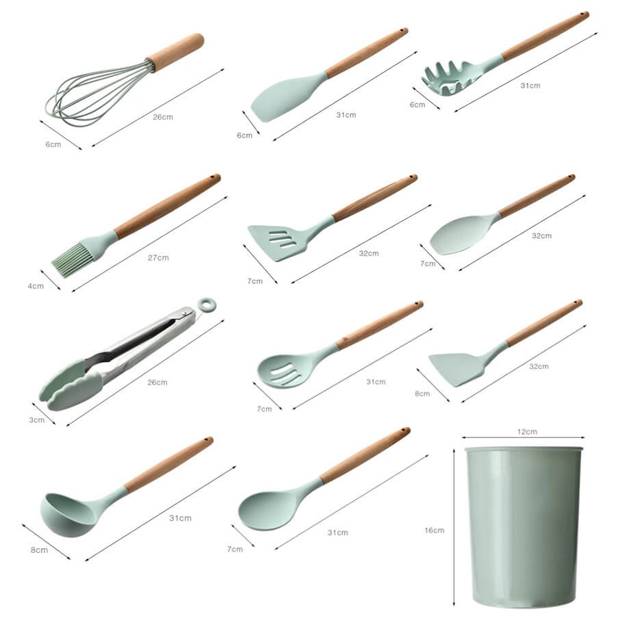 Ensemble d'ustensiles de cuisine Bonito
