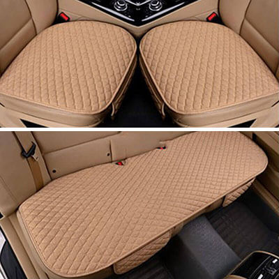 Housses de siège de voiture en lin