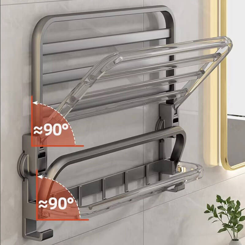 Πτυσσόμενο ράφι μπάνιου BathLux™
