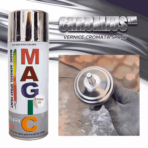 CHROMIUS™ χρωμιοποιητικό σπρέι βαφής (450 ml)