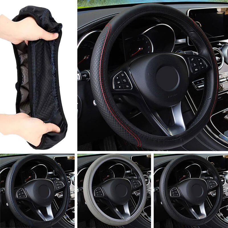 Δερμάτινο κάλυμμα τιμονιού