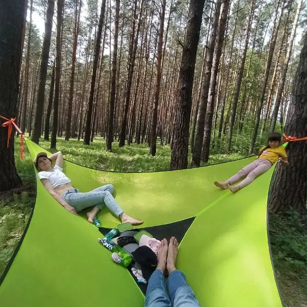 HammockMax ™ Αιώρα για πολλά άτομα 4 x 4 x 4 m