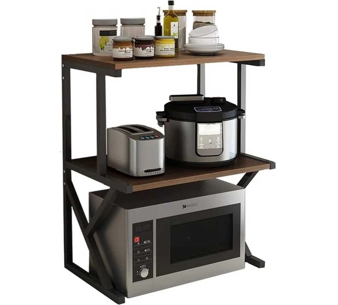 KitchenTower™ Ράφι τριών επιπέδων φούρνου μικροκυμάτων
