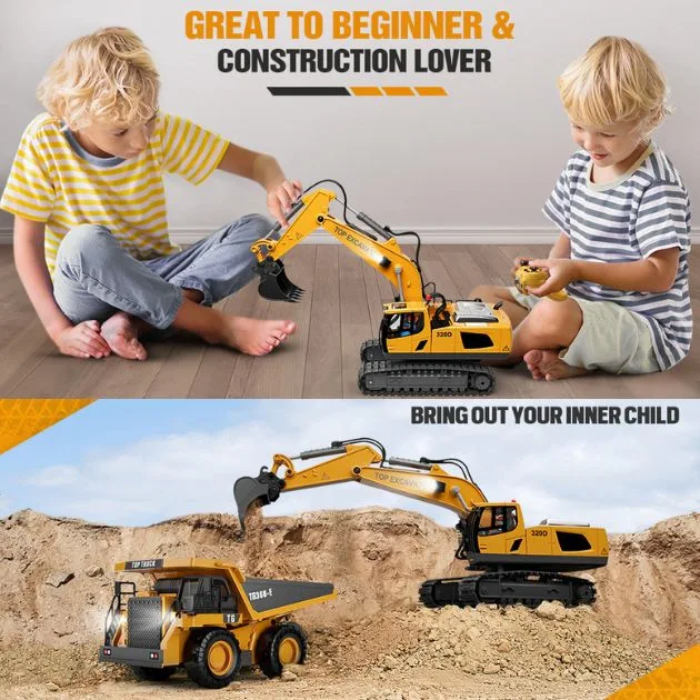 PowerCrew™ ηλεκτρικό τηλεκατευθυνόμενο μηχάνημα κατασκευών