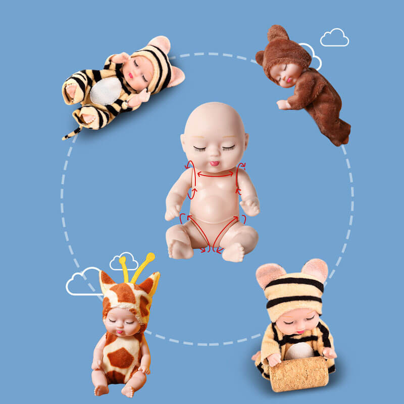 Σετ Κουκλάκια AnimalBaby