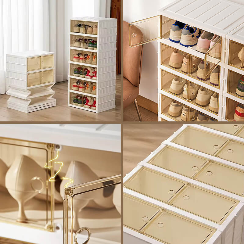 Αναδιπλούμενη ντουλάπα παπουτσιών ShoeMaster™ (6 επίπεδα)