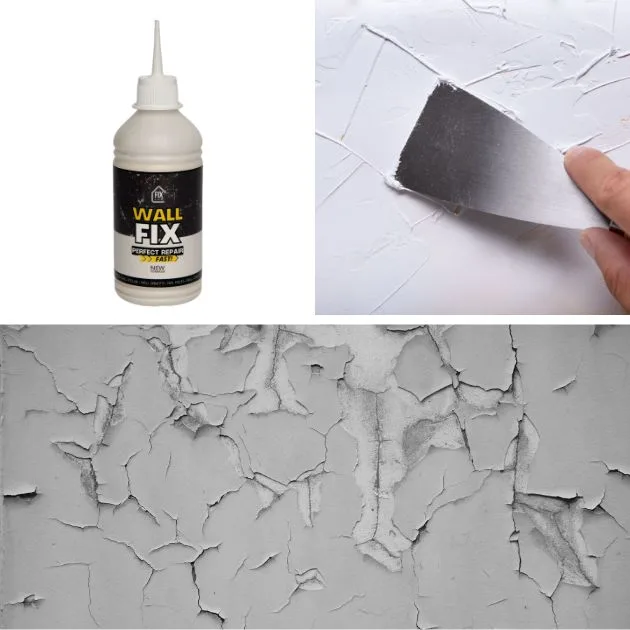 WallFix™ πάστα για επισκευή ρωγμών και τρυπών στον τοίχο