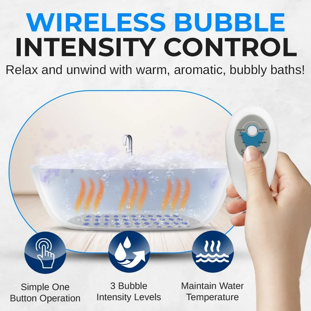 BubbleLux™ masažna prostirka s mjehurićima zraka za kupaonicu