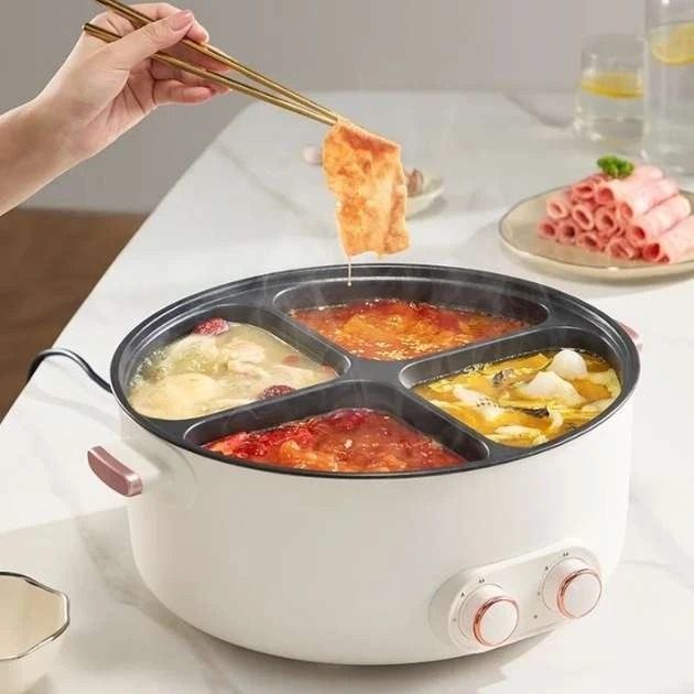 QuadPot™ električni lonac za kuhanje s 4 odjeljka