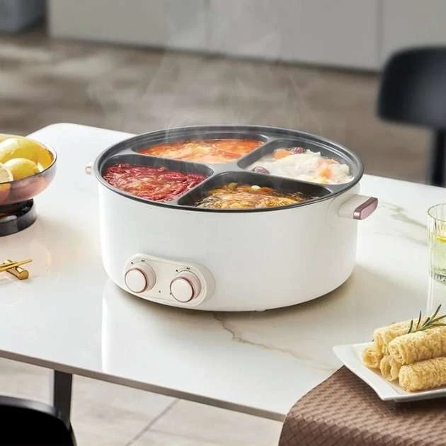 QuadPot™ električni lonac za kuhanje s 4 odjeljka