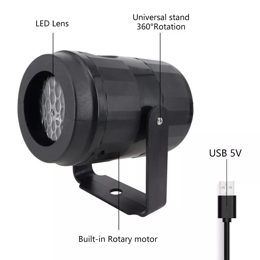 SantaLight™ božićni svjetlosni projektor sa 16 uzoraka