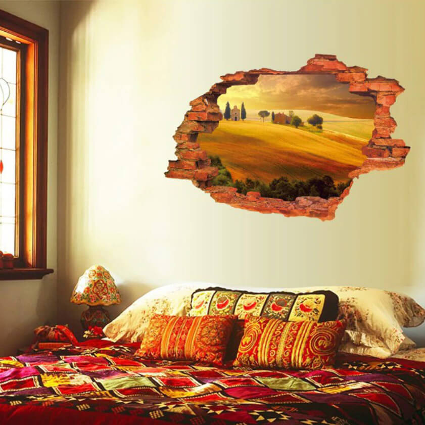 3D-s Sweet Escape dekoratív matrica