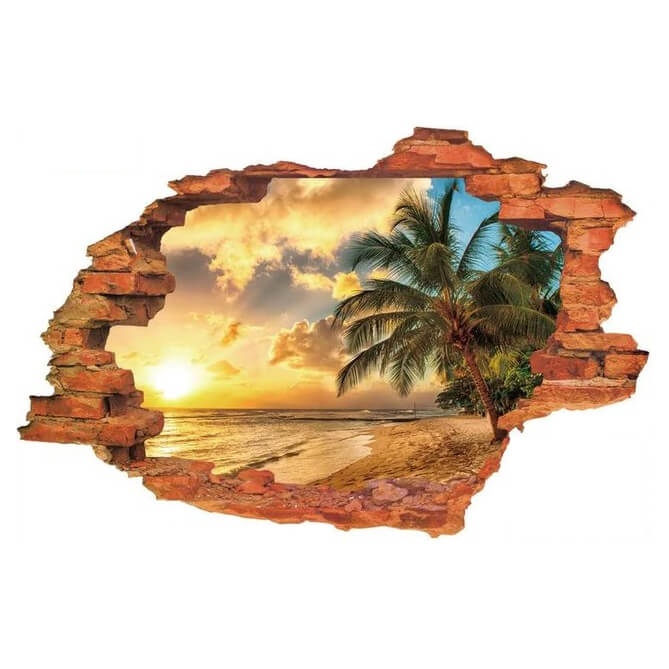 3D-s Sweet Escape dekoratív matrica