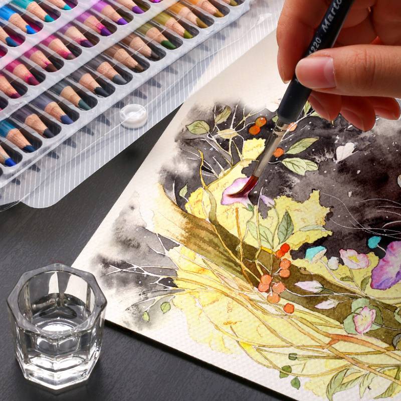 Aquarellia akvarell színes ceruzák 