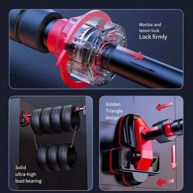 BarMaster™ ajtókeret állítható húzódzkodó rúd