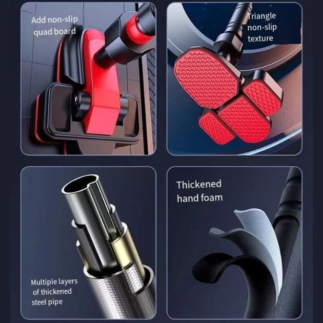 BarMaster™ ajtókeret állítható húzódzkodó rúd