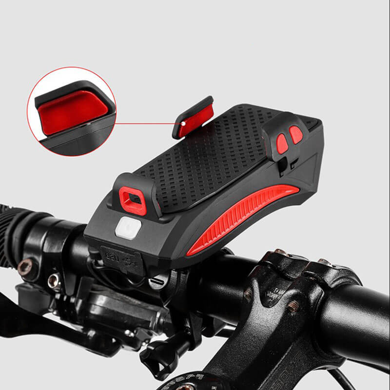 BikePro 4 az 1-ben kerékpár lámpa