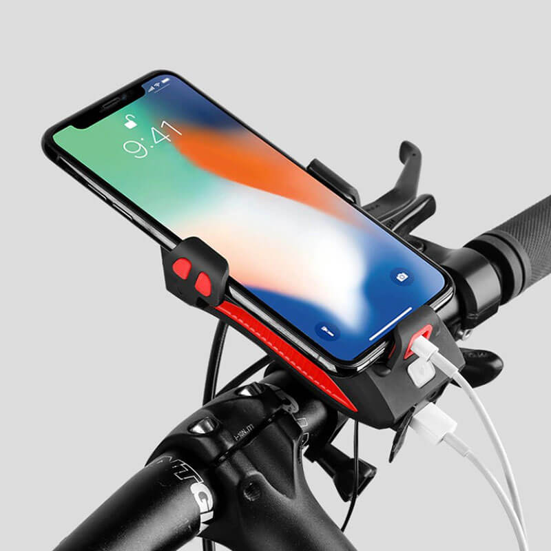 BikePro 4 az 1-ben kerékpár lámpa
