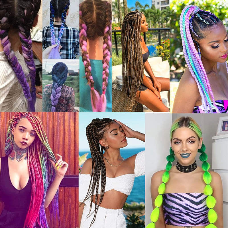 Braid It Up! szintetikus póthaj szett