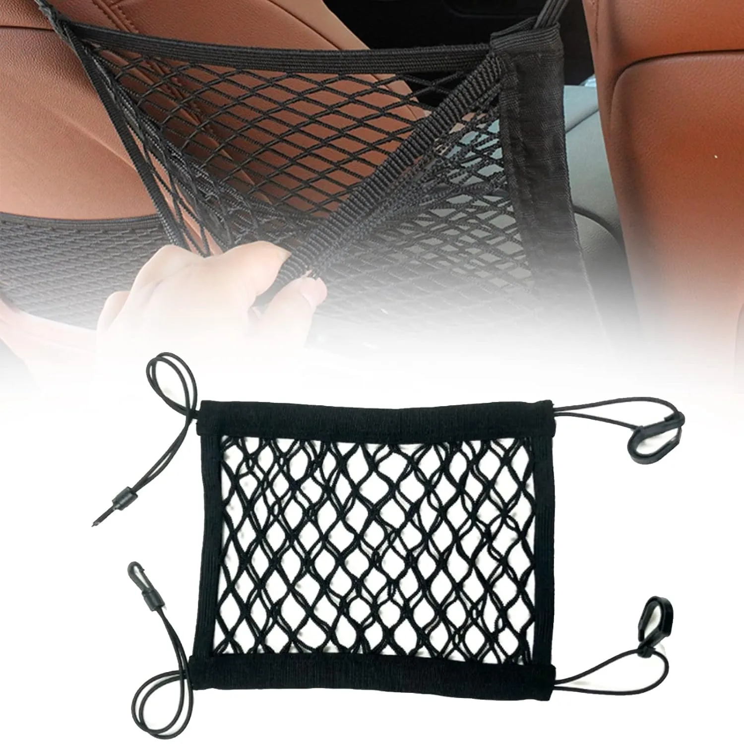 CargoNet™ rugalmas autós hátsó ülés rendező háló