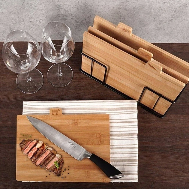 ChopZone™ többcélú bambusz vágódeszka készlet